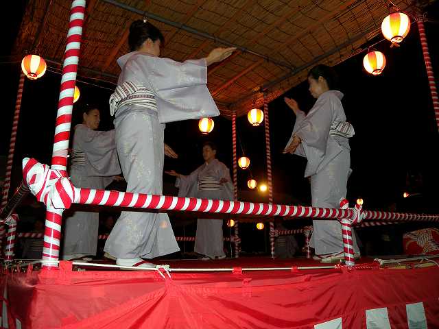 納涼祭(日の出紫苑)