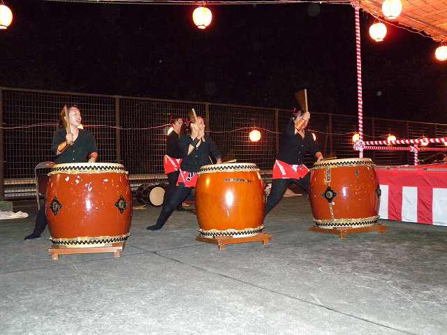 納涼祭(日の出紫苑)
