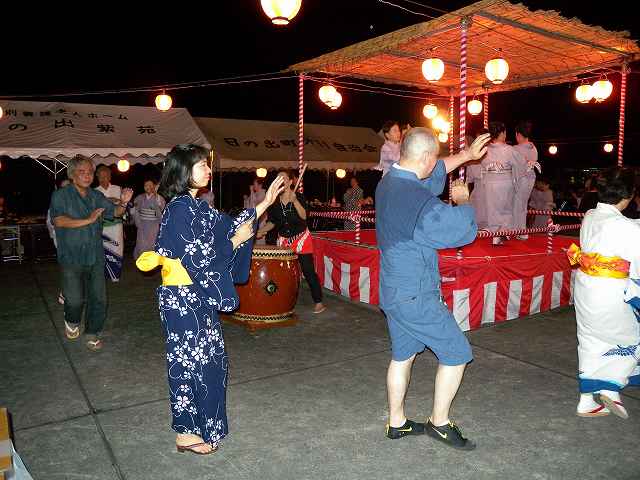 納涼祭(日の出紫苑)
