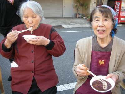 餅つき大会(ほのか東矢口・さくら家東矢口)